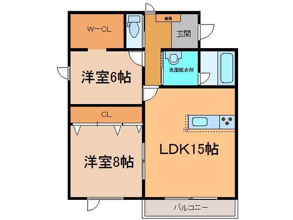 Cercle Plusの物件間取画像